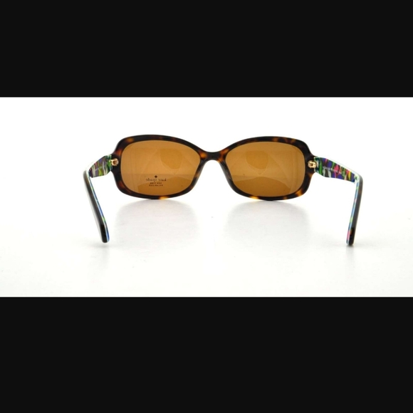 Kate Spade New York Polarized Sunglasses DARYA/PIS TORTOISE FLORAL. - Picture 3 of 16